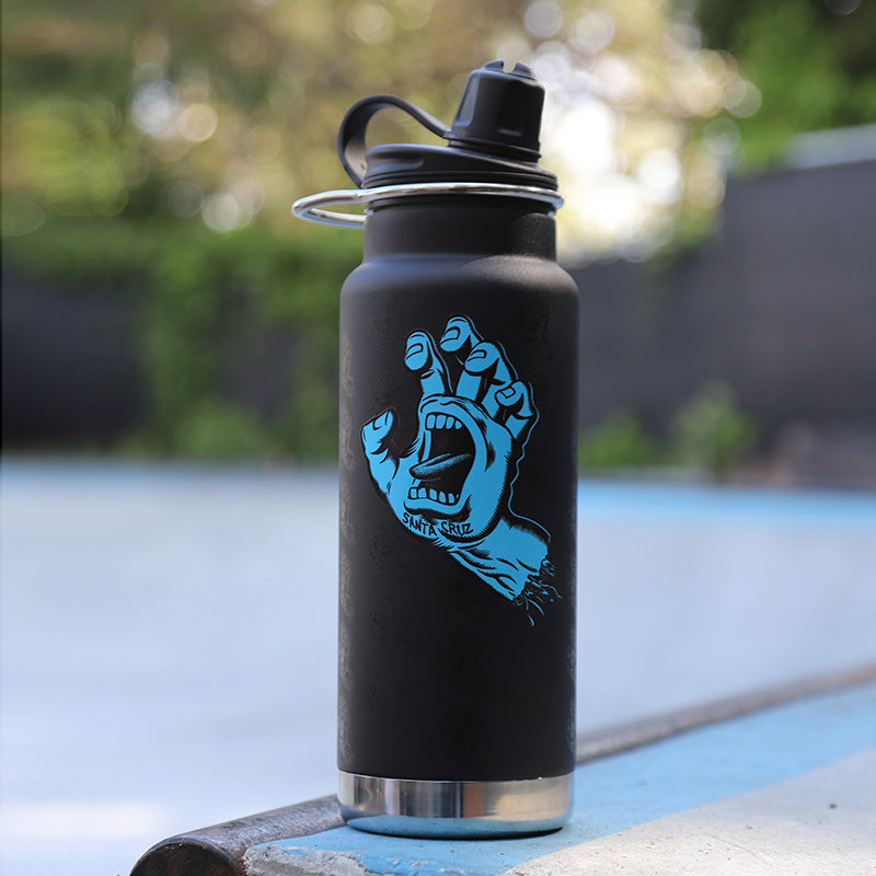 32oz-tkwide-with-chug-cap-santa-cruz-screaming-hand-t5 32oz_tkwide_chug_water_bottle_santacruz_screaming_hand_skatepark.jpg